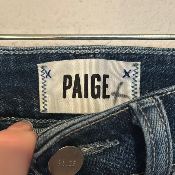Paige Distressed Jeans - Picture 2 of 4